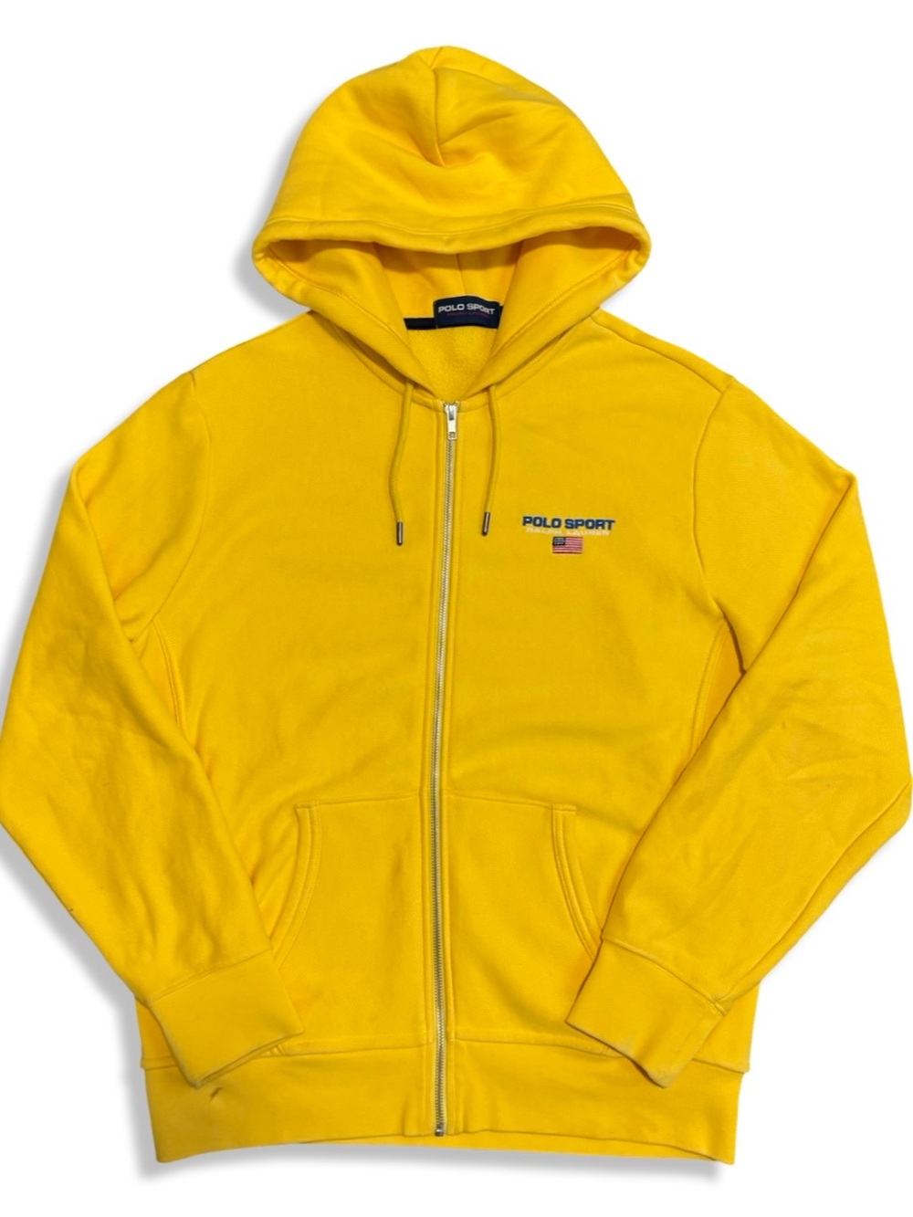 Polo Sport By Ralph Lauren Bright Yellow Full-Zip Hoodie